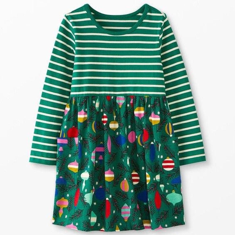 Hanna Anderson Christmas Dress